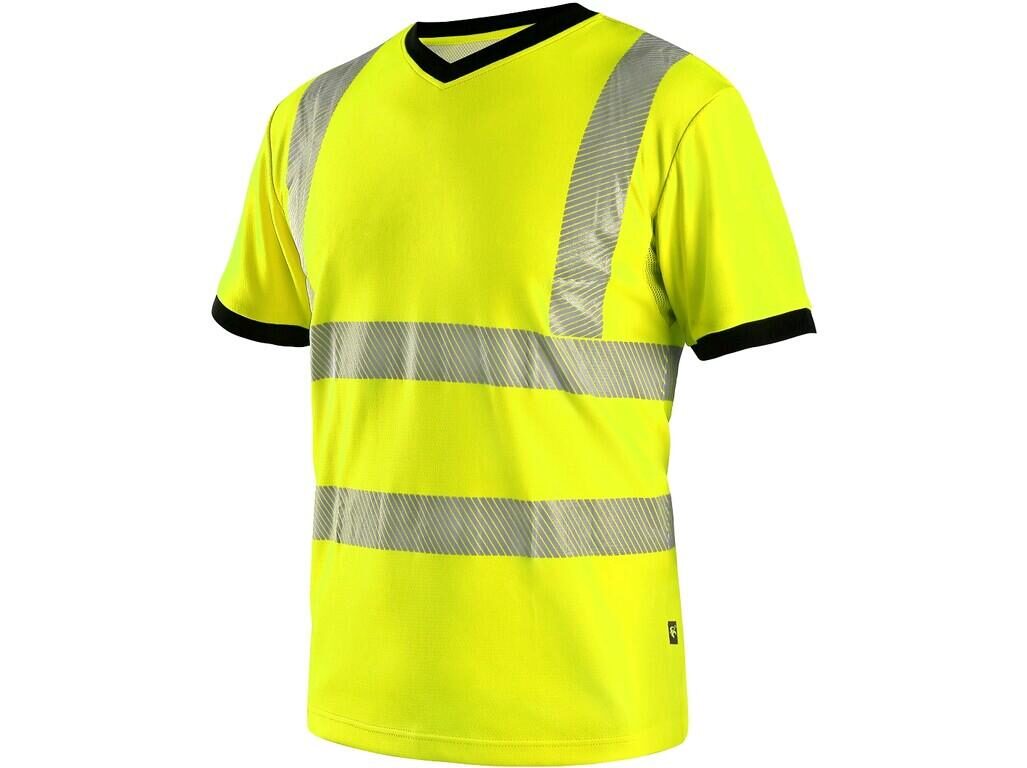 CXS RIPON Hi-Vis V-Neck T-Shirt