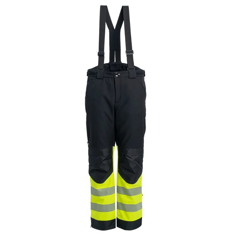 Wortex W970 Hi-Vis Softshell Winter Bib Trousers – product photo