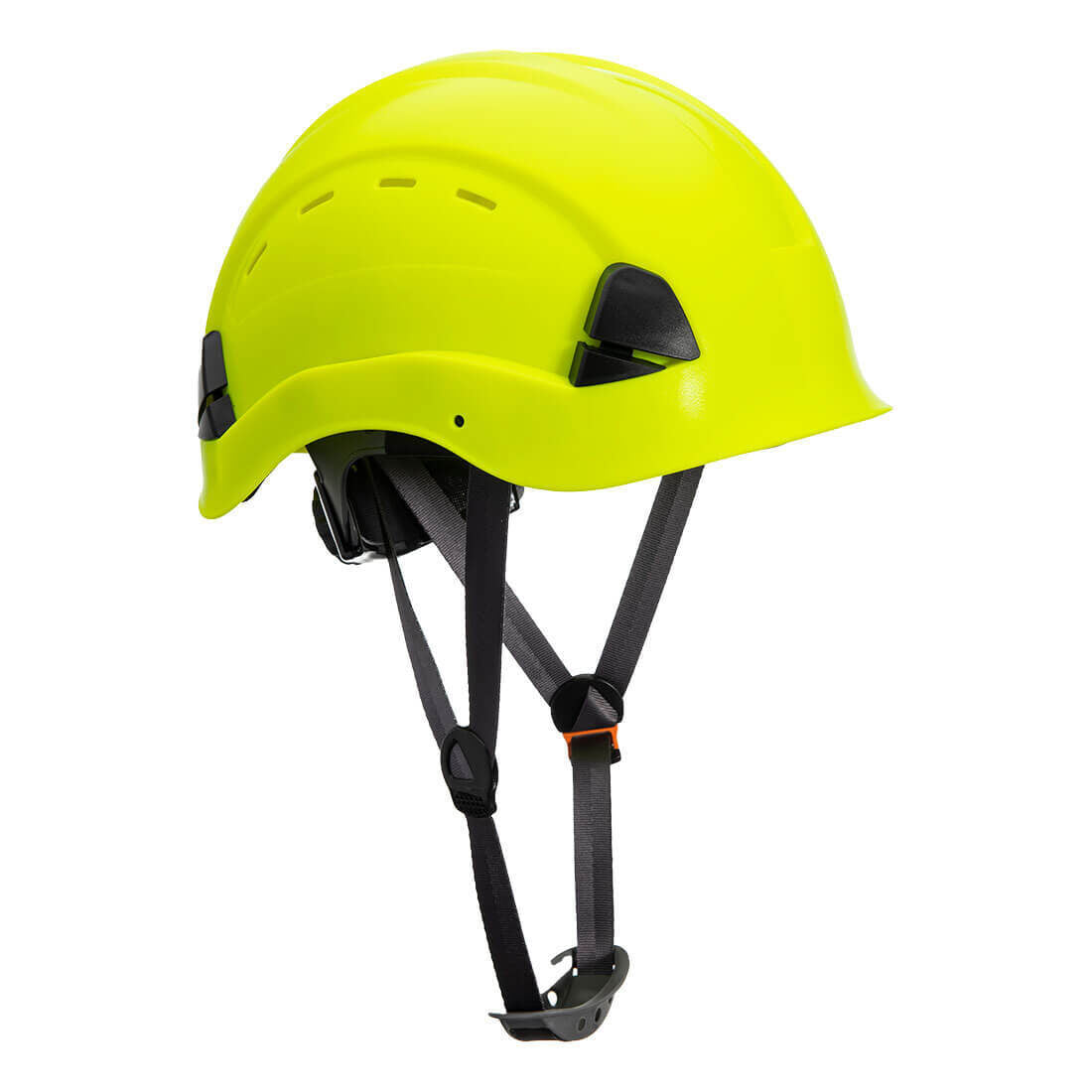 Portwest PS63 Height Endurance Vented Safety Helmet – product photo, yellow