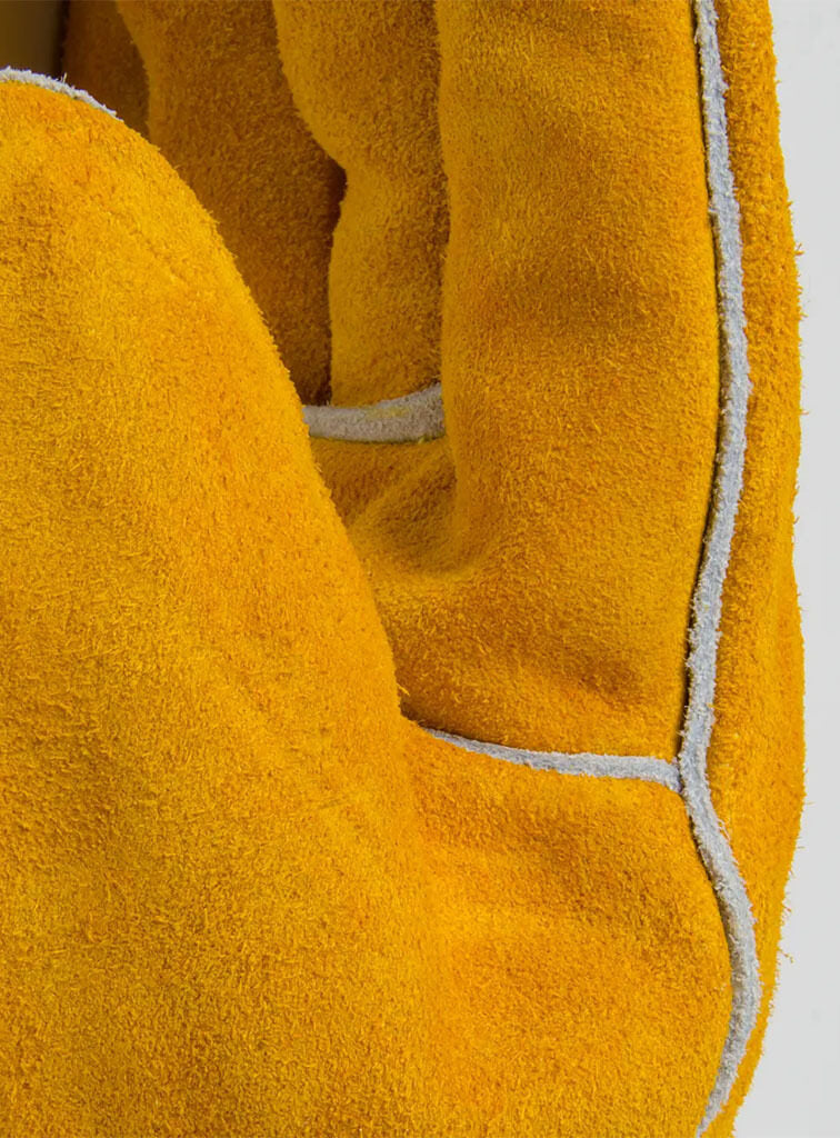 TEGERA 19 Leather Welding Gloves – detail view