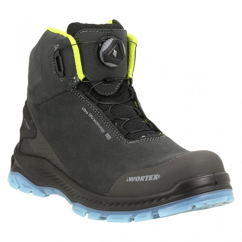 Wortex VENOM HIGH S3S Safety Boots with FITGO Closure – product photo