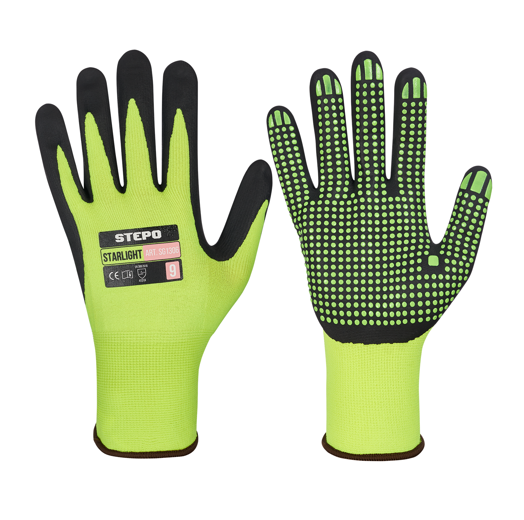 STEPO STARLIGHT Nitrile Foam Work Gloves – product photo