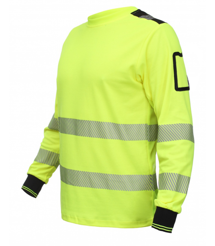 BoSafety RICO LONG Hi-Vis Class 2 Long Sleeve T-Shirt