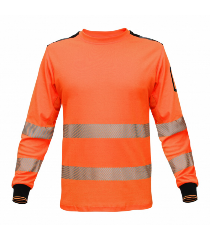 BoSafety RICO LONG Hi-Vis Class 2 Long Sleeve T-Shirt