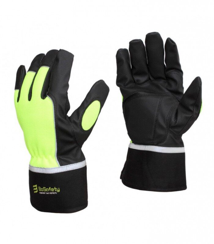 BoSafety 831 Hi-Vis Hipora Winter Gloves – product photo
