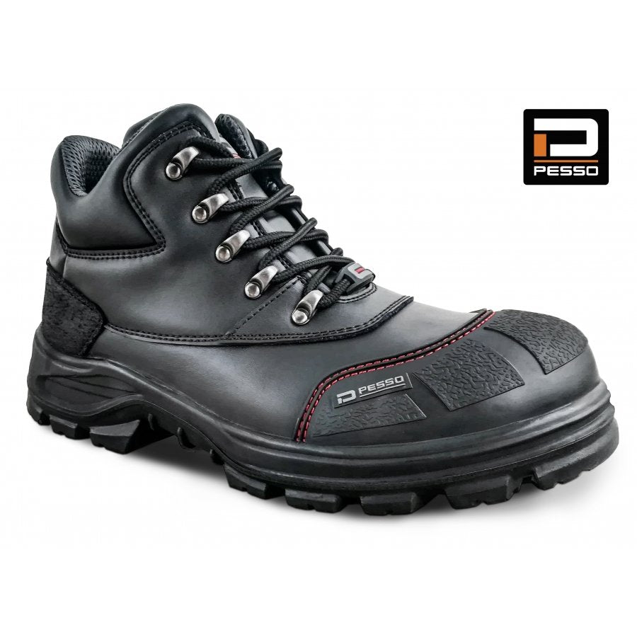 Pesso BARENTS S3 SRC Wide-Fit Leather Safety Boots – product photo