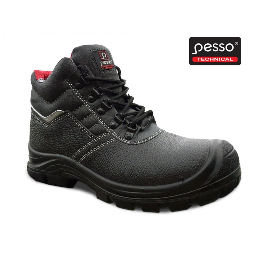 Pesso B249 S3 SRC Leather Safety Boots – product photo